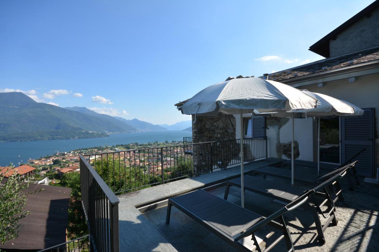 Casa Di Campagna Tony Con Piscina E Vista Lago Граведона Экстерьер фото