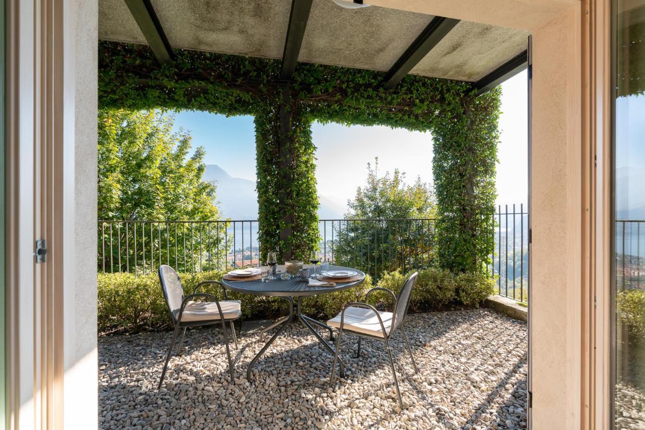 Casa Di Campagna Tony Con Piscina E Vista Lago Граведона Экстерьер фото